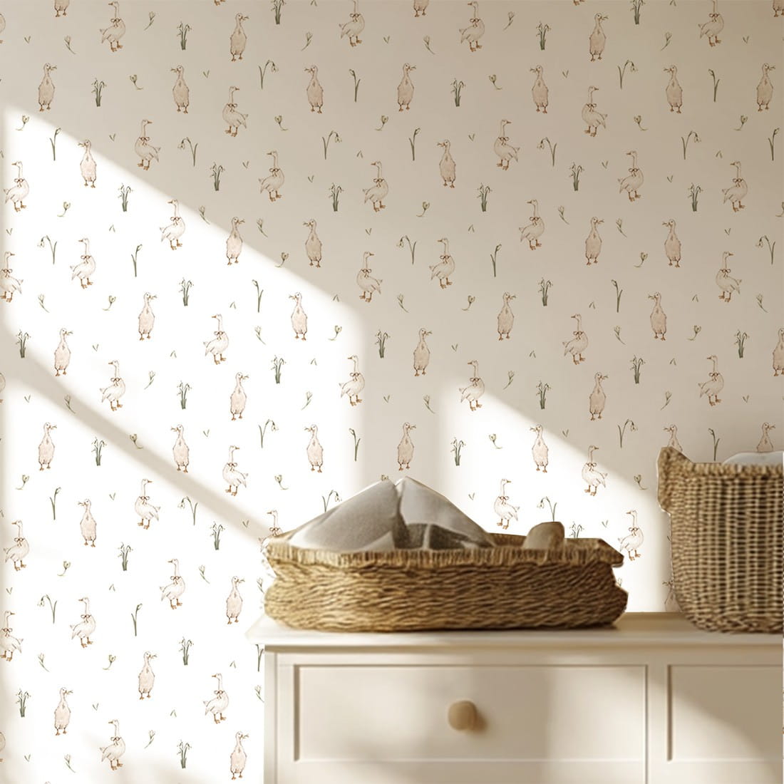 dinosaur wallpaper / wallpaper with dinosaurs / children's wallpaper / pastelowe love wallpaper